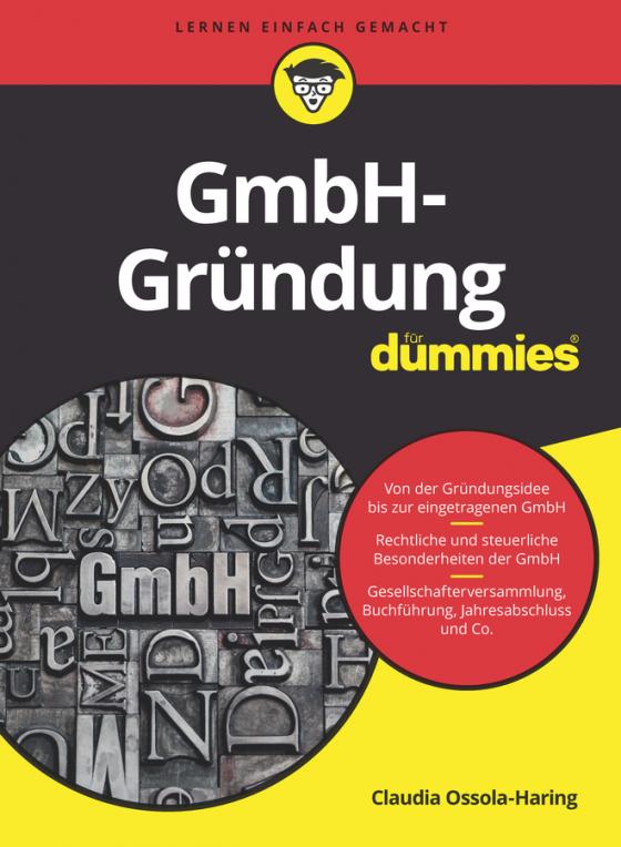 Cover-Bild GmbH-Gründung für Dummies