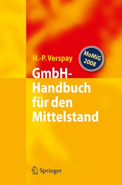 Cover-Bild GmbH-Handbuch für den Mittelstand