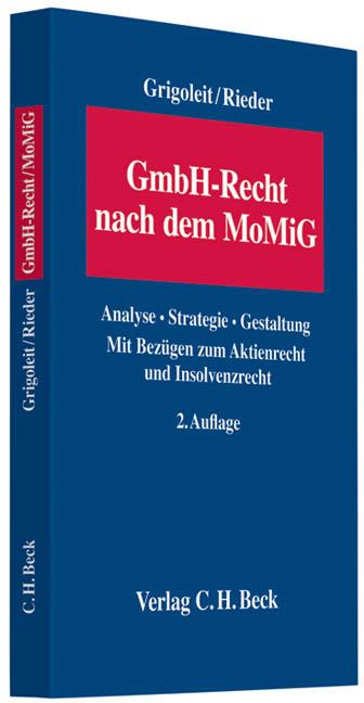 Cover-Bild GmbH-Recht nach dem MoMiG