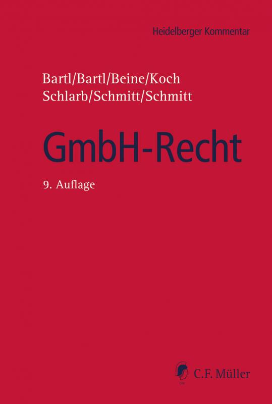 Cover-Bild GmbH-Recht