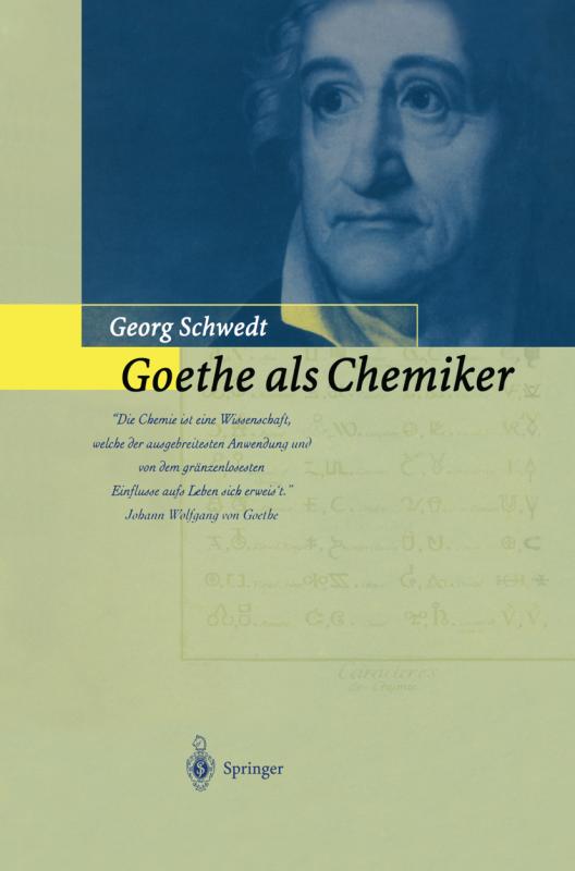 Cover-Bild Goethe als Chemiker