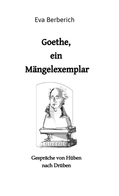 Cover-Bild Goethe, ein Mängelexemplar