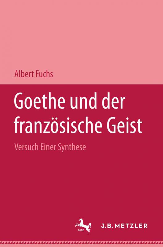 Cover-Bild Goethe und der französische Geist