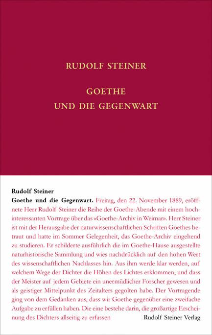 Cover-Bild Goethe und die Gegenwart