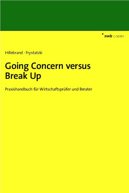 Cover-Bild Going Concern versus Break Up