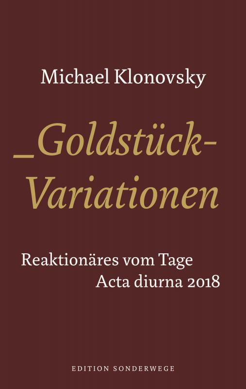 Cover-Bild Goldstück-Variationen