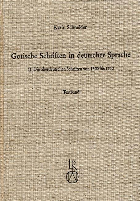 Cover-Bild Gotische Schriften in deutscher Sprache