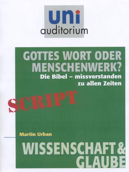 Cover-Bild Gottes Wort oder Menschenwerk?