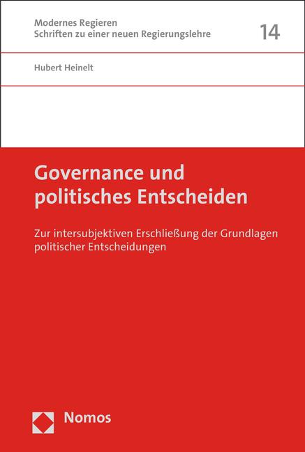 Cover-Bild Governance und politisches Entscheiden
