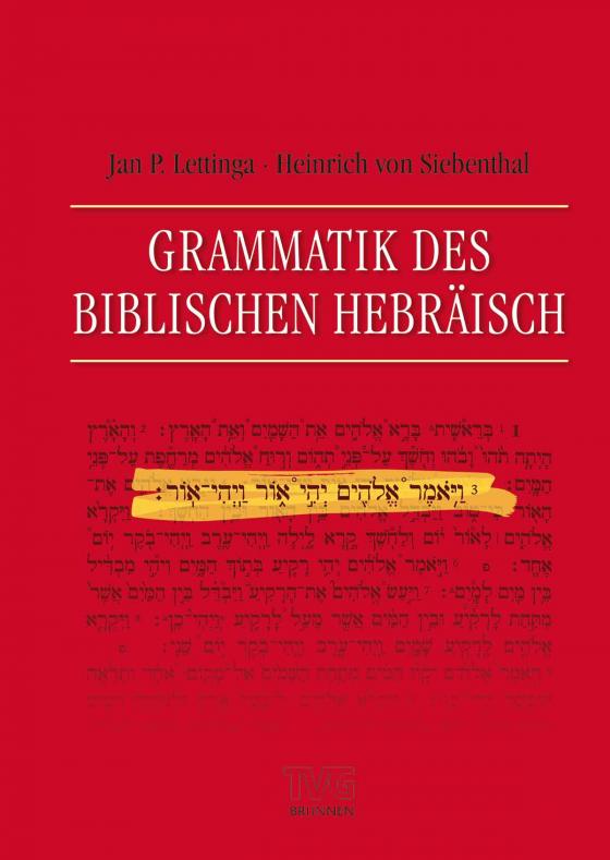 Cover-Bild Grammatik des Biblischen Hebräisch