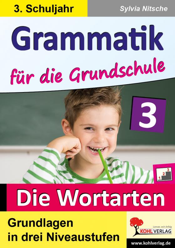 Cover-Bild Grammatik für die Grundschule - Die Wortarten / Klasse 3