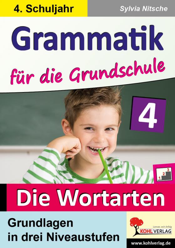 Cover-Bild Grammatik für die Grundschule - Die Wortarten / Klasse 4