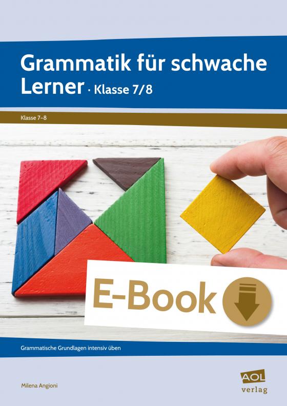 Cover-Bild Grammatik für schwache Lerner - Klasse 7/8