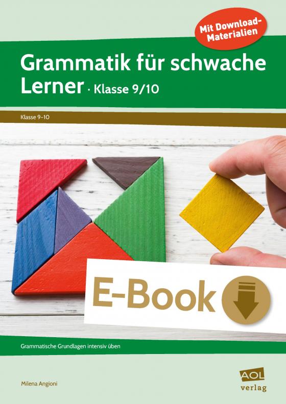 Cover-Bild Grammatik für schwache Lerner - Klasse 9/10