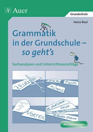 Cover-Bild Grammatik in der Grundschule - so geht's