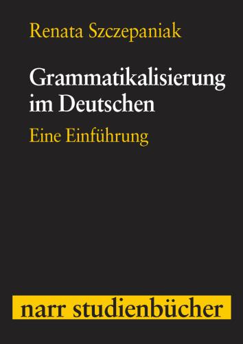 Cover-Bild Grammatikalisierung im Deutschen