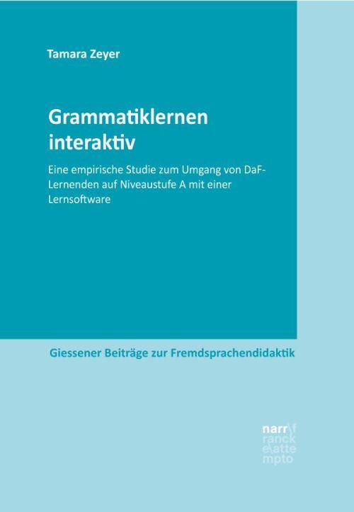 Cover-Bild Grammatiklernen interaktiv