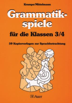 Cover-Bild Grammatikspiele für die Klassen 3/4