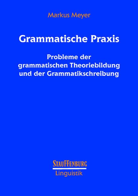 Cover-Bild Grammatische Praxis