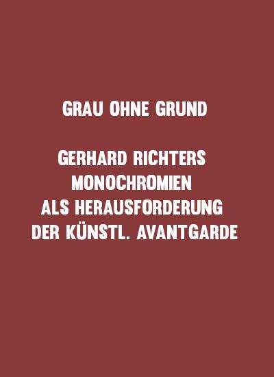 Cover-Bild Grau ohne Grund