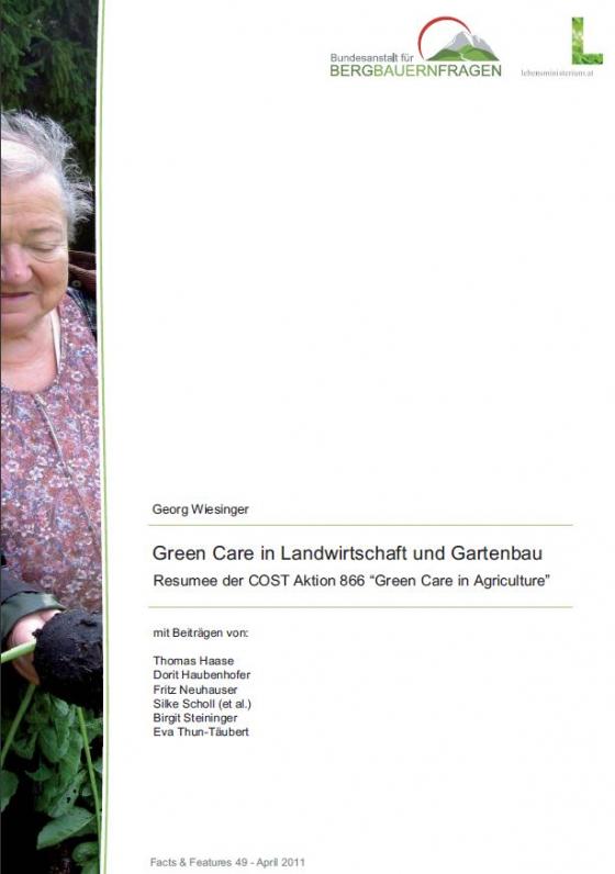 Cover-Bild Green Care in Landwirtschaft und Gartenbau