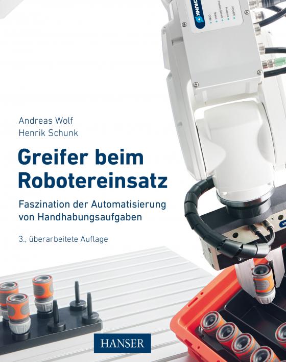 Cover-Bild Greifer beim Robotereinsatz