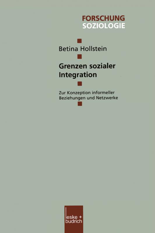 Cover-Bild Grenzen sozialer Integration