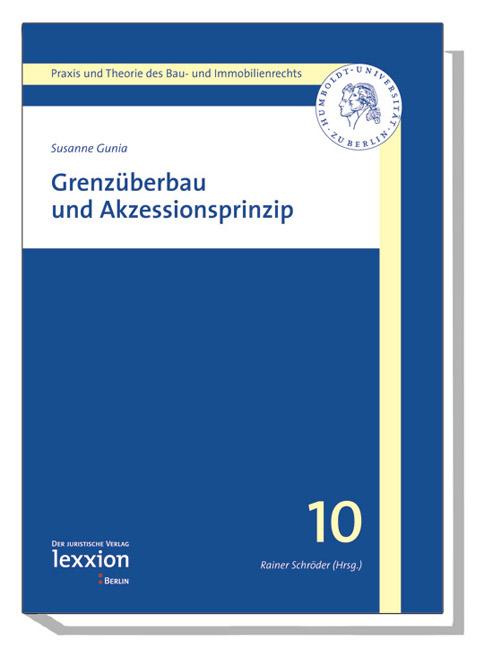 Cover-Bild Grenzüberbau und Akzessionsprinzip