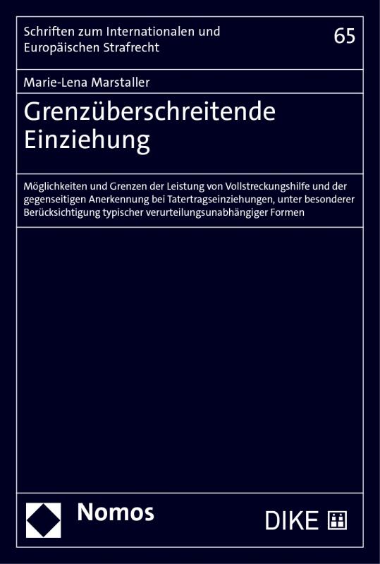 Cover-Bild Grenzüberschreitende Einziehung