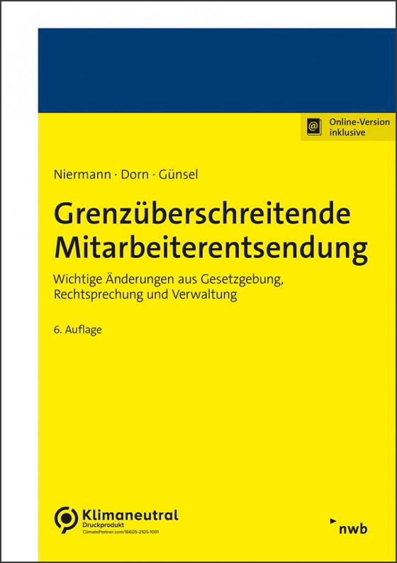 Cover-Bild Grenzüberschreitende Mitarbeiterentsendung