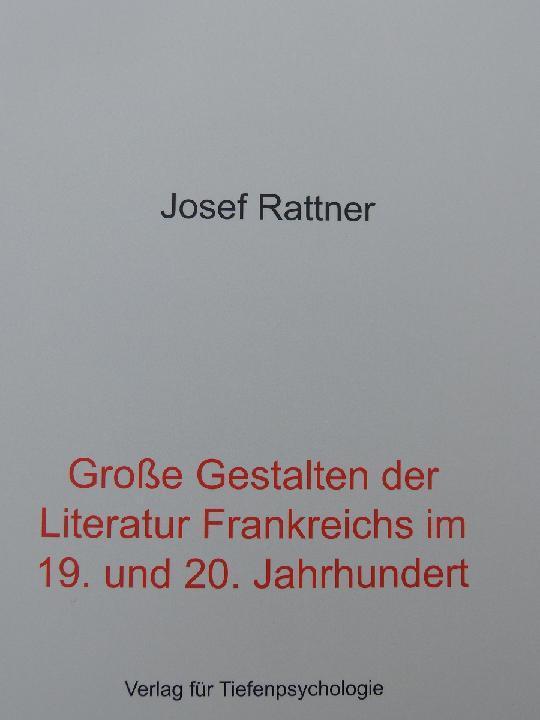 Cover-Bild Große Gestalten der Literatur Frankreichs im 19. und 20. Jahrhundert
