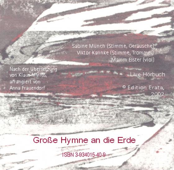 Cover-Bild Grosse Hymne an die Erde