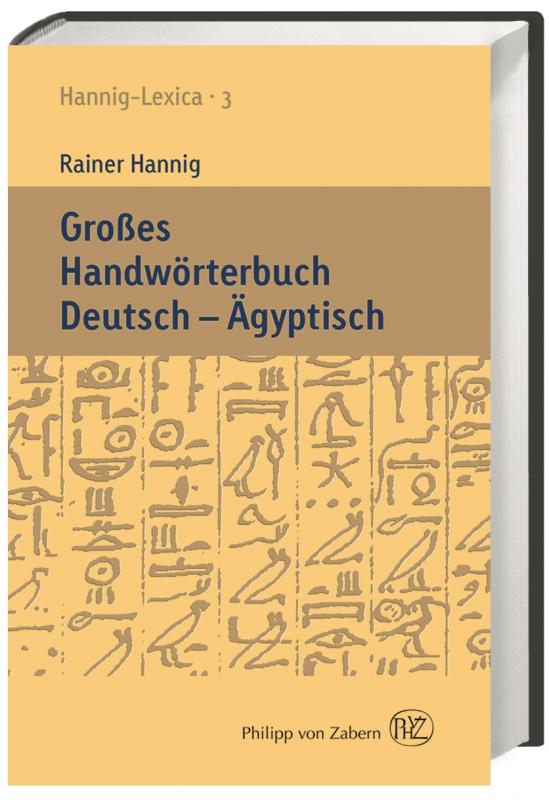 Cover-Bild Großes Handwörterbuch Deutsch - Ägyptisch