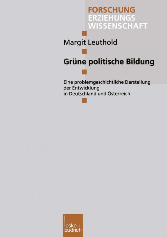 Cover-Bild Grüne politische Bildung