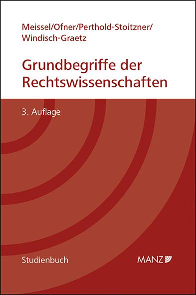 Cover-Bild Grundbegriffe der Rechtswissenschaften