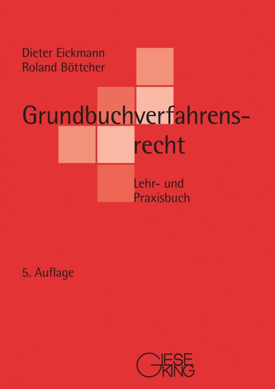 Cover-Bild Grundbuchverfahrensrecht