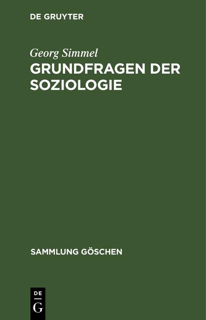 Cover-Bild Grundfragen der Soziologie