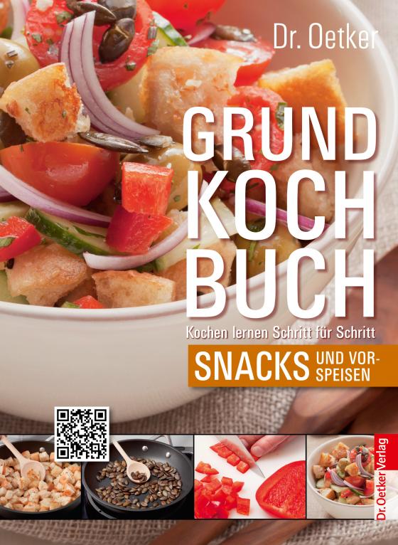 Cover-Bild Grundkochbuch - Einzelkapitel Snacks und Vorspeisen