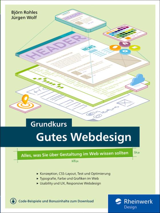 Cover-Bild Grundkurs Gutes Webdesign