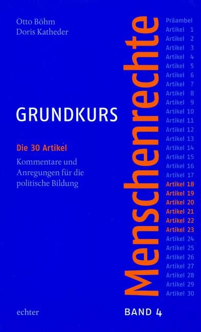 Cover-Bild Grundkurs Menschenrechte / Grundkurs Menschenrechte - Band 4: Artikel 18-23