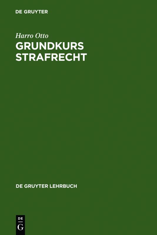 Cover-Bild Grundkurs Strafrecht