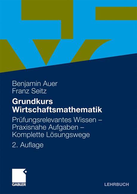 Cover-Bild Grundkurs Wirtschaftsmathematik