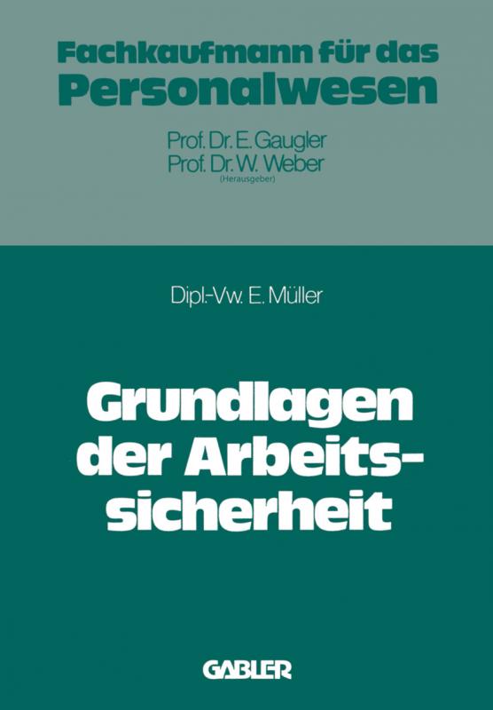 Cover-Bild Grundlagen der Arbeitssicherheit im Betrieb