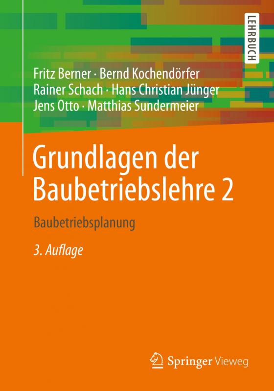 Cover-Bild Grundlagen der Baubetriebslehre 2