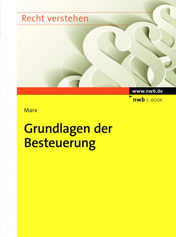 Cover-Bild Grundlagen der Besteuerung