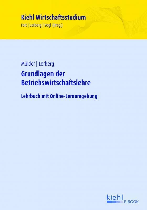 Cover-Bild Grundlagen der Betriebswirtschaftslehre