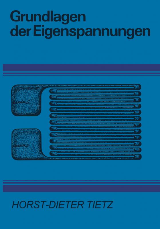 Cover-Bild Grundlagen der Eigenspannungen