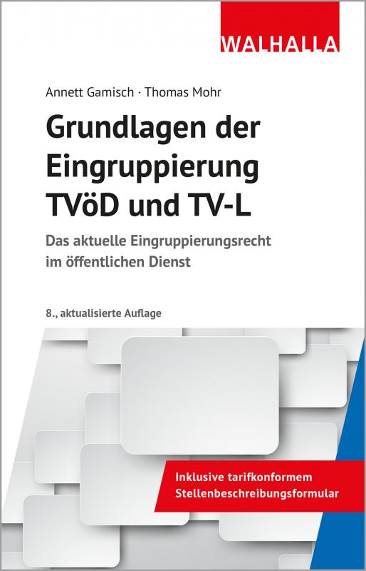 Cover-Bild Grundlagen der Eingruppierung TVöD und TV-L