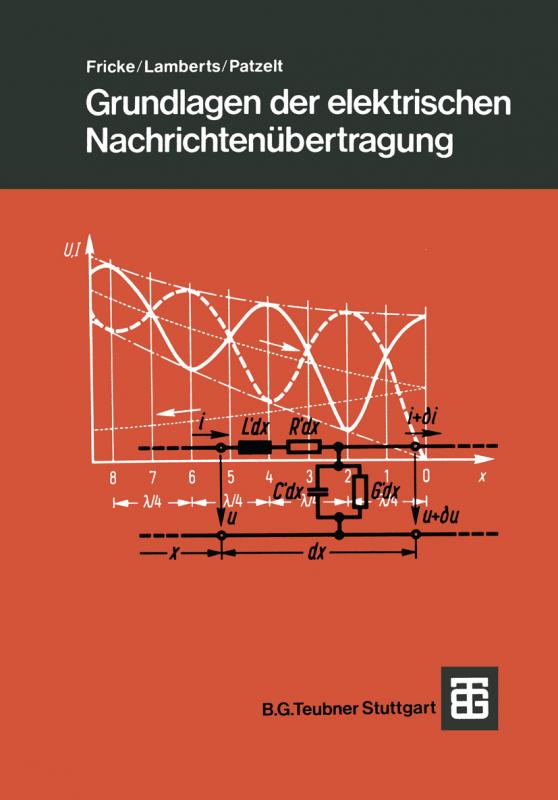 Cover-Bild Grundlagen der elektrischen Nachrichtenübertragung