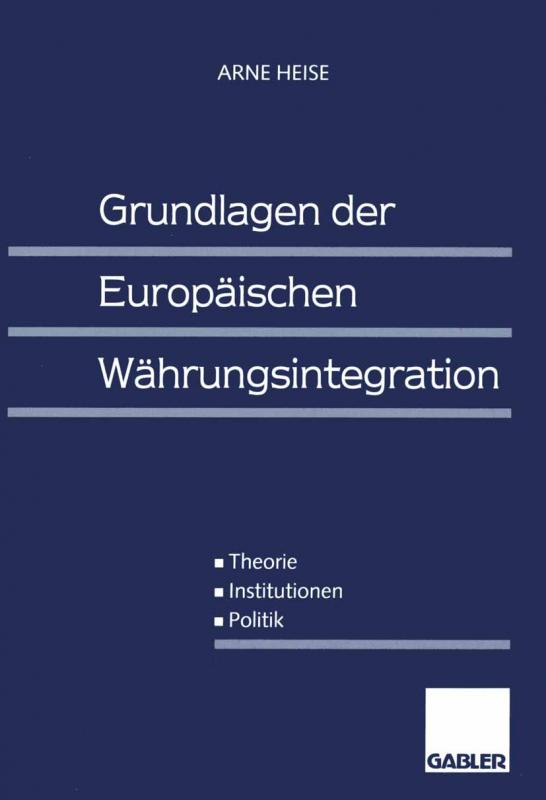 Cover-Bild Grundlagen der Europäischen Währungsintegration